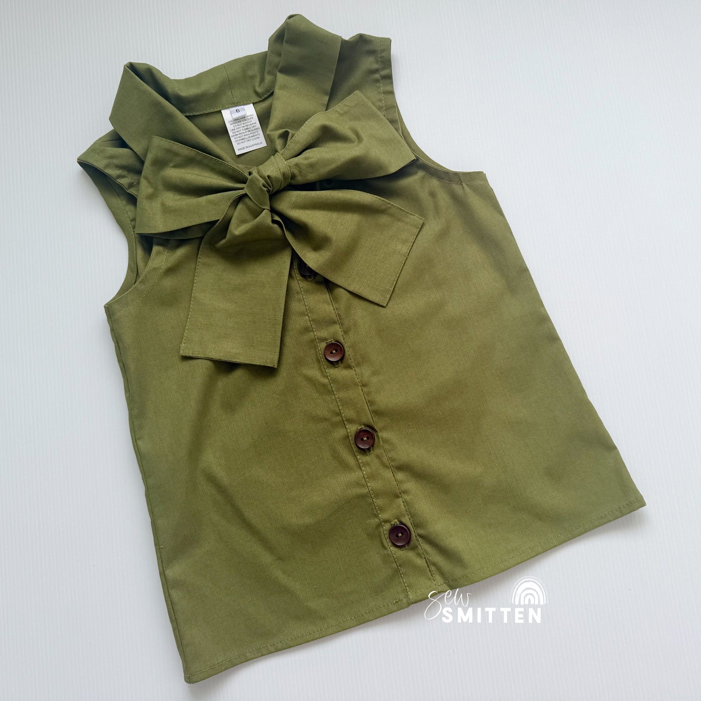 OOAK Magnolia Blouse - Ready to Post (Size 6)