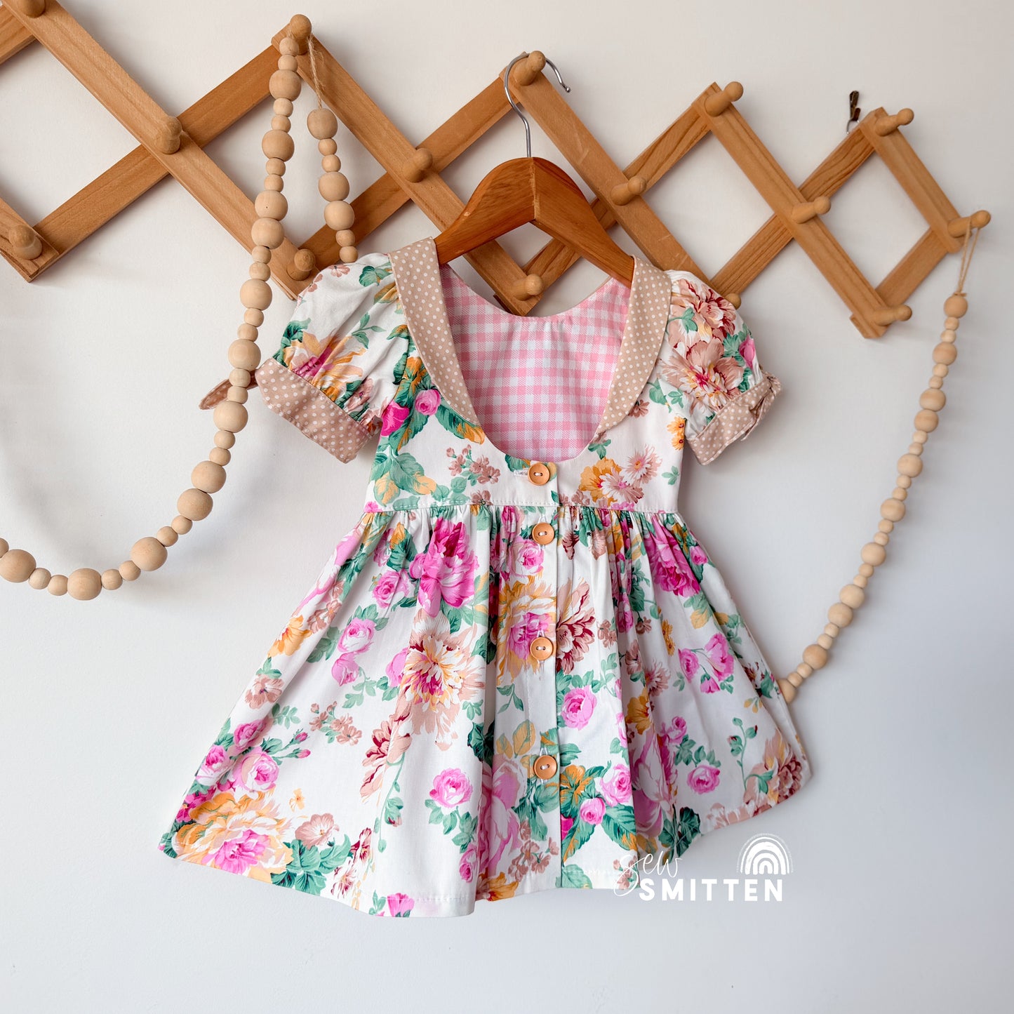 Pearl Olearia Dress