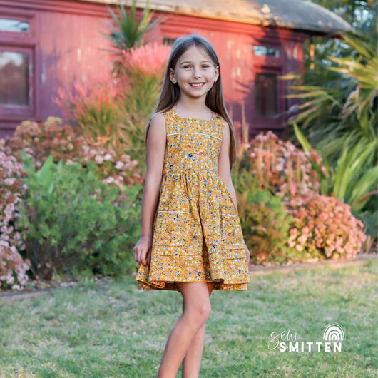 Margot Pansy Pinafore