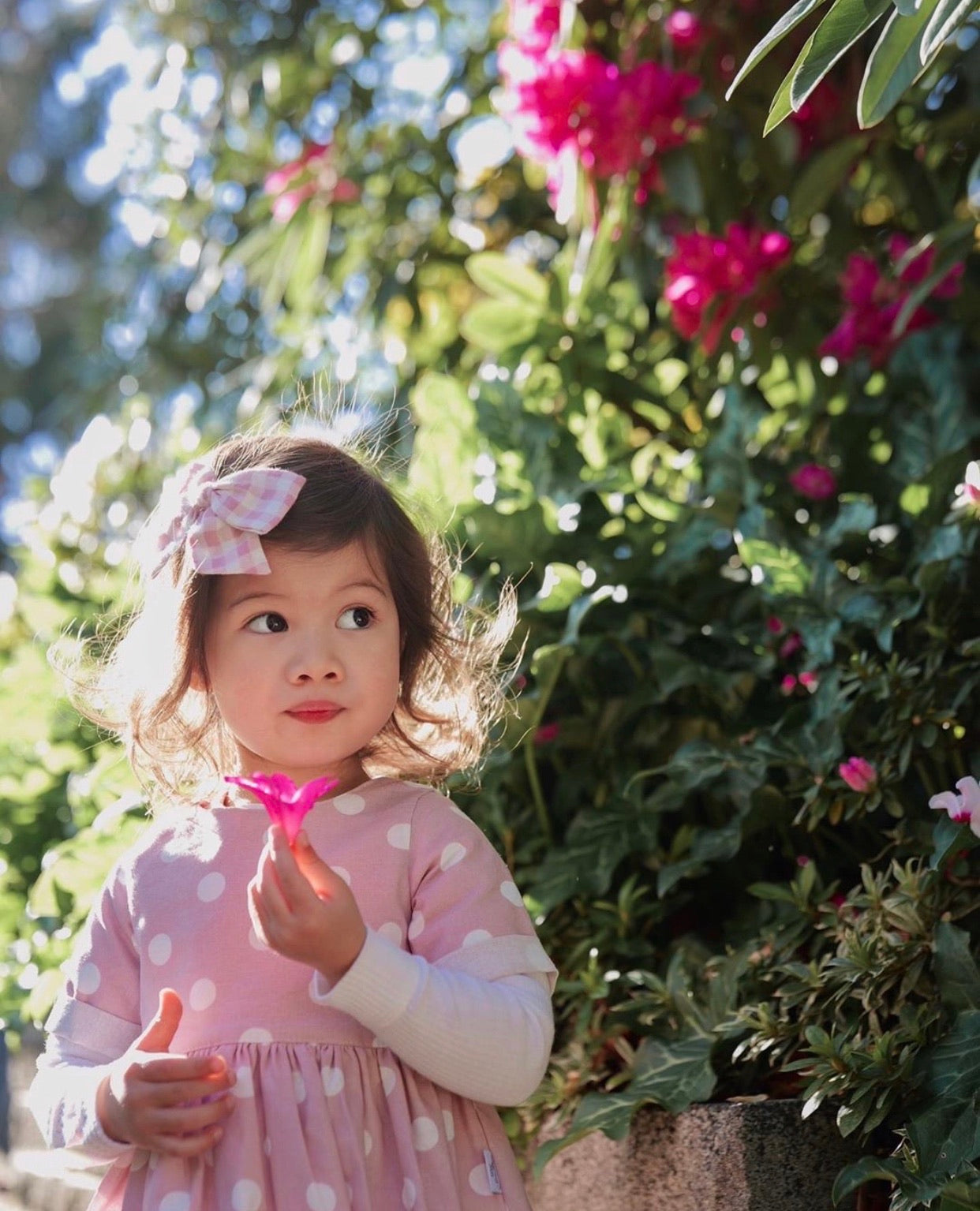 Pinky Linen Dress