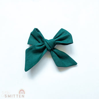 Emerald Pinwheel Bow