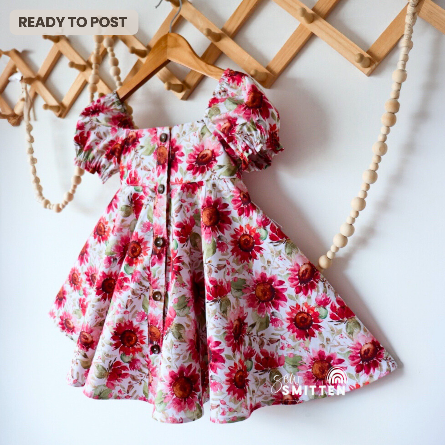 OOAK Marigold Dress - Ready to Post (Size 3)