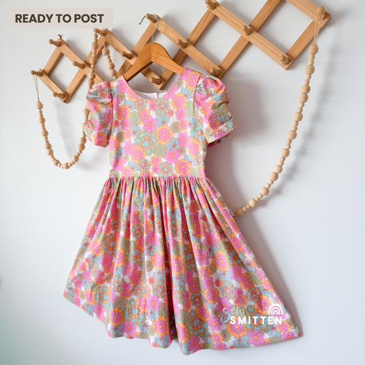 OOAK Dahlia Dress - Ready to Post (Size 6-7)