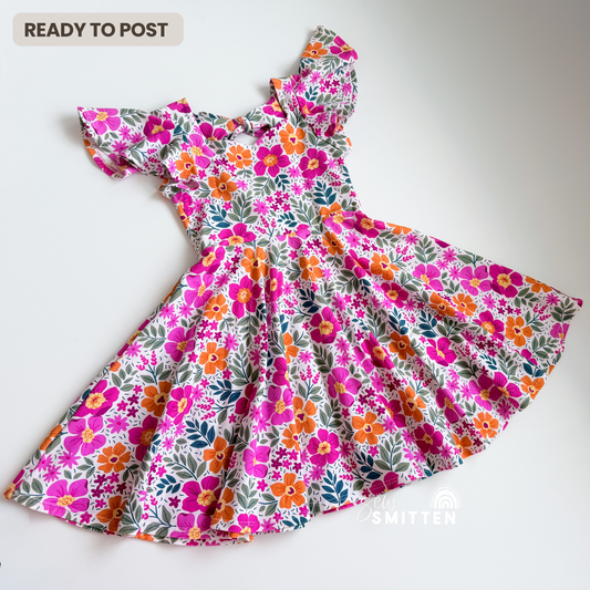 OOAK Calendula Dress - Ready to Post (Size 6)