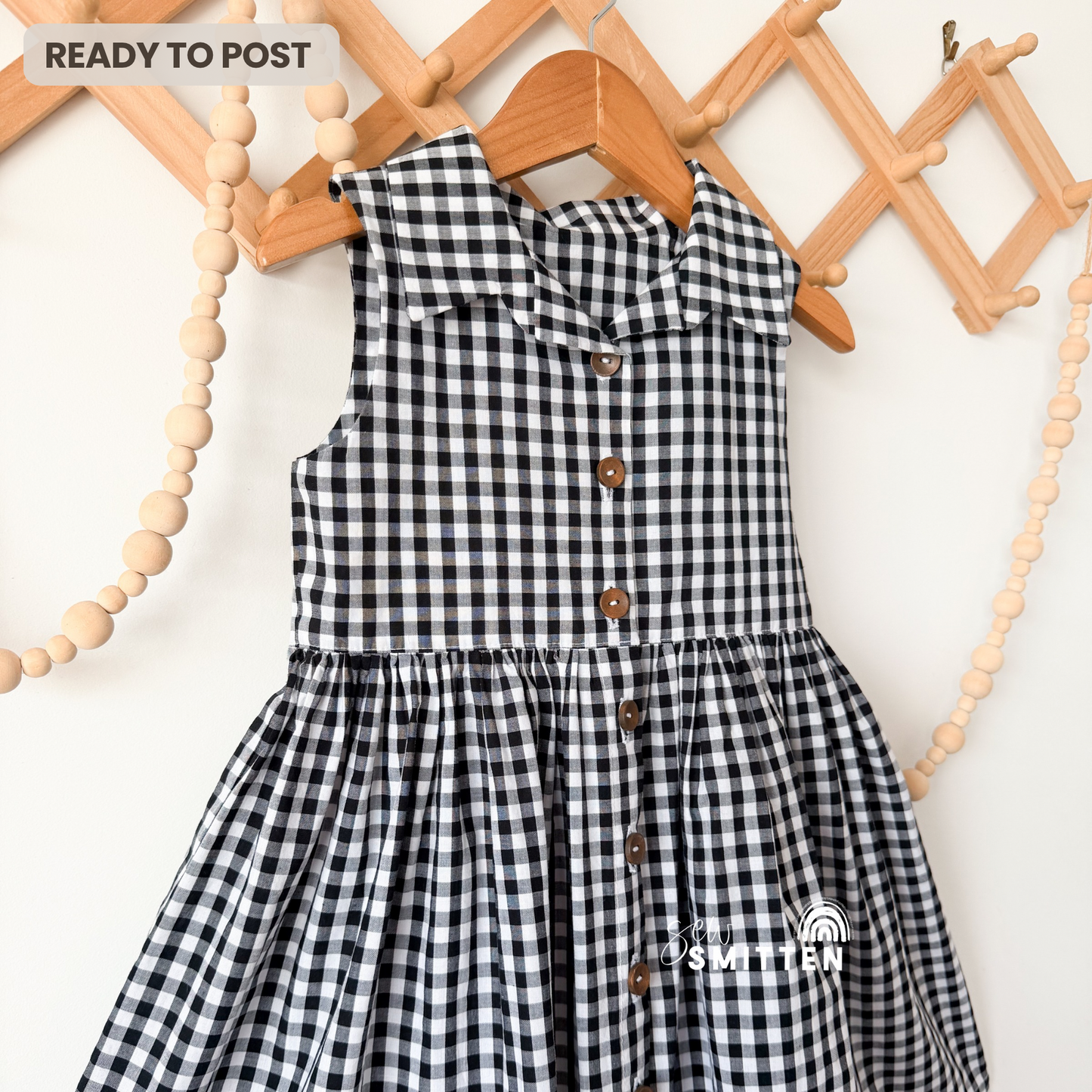 OOAK Hadley Picnic Dress - READY TO POST (Size 6)