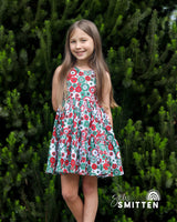 Beth Poppy Dress
