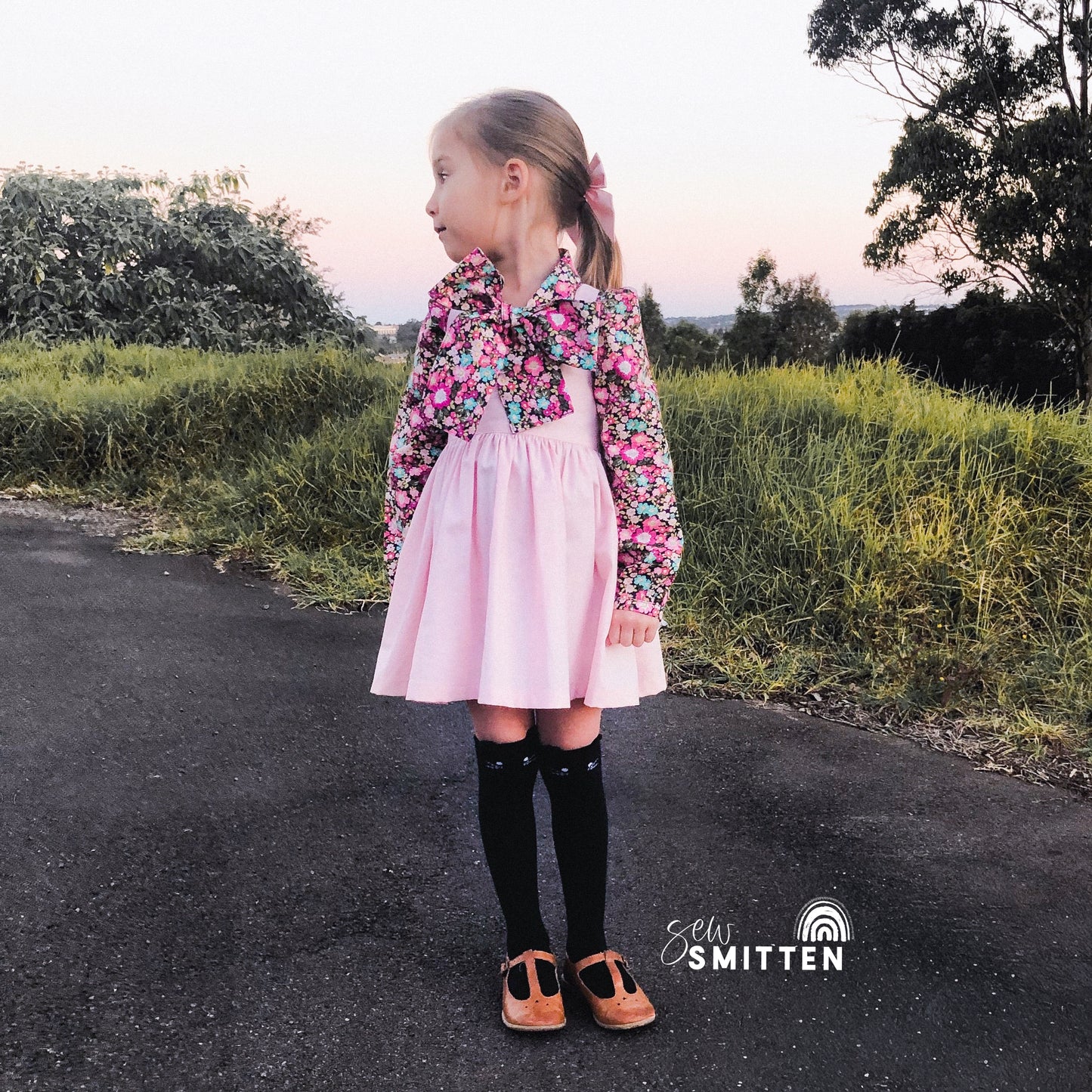 OOAK Magnolia Blouse - Ready to Post (Size 3 and 6)