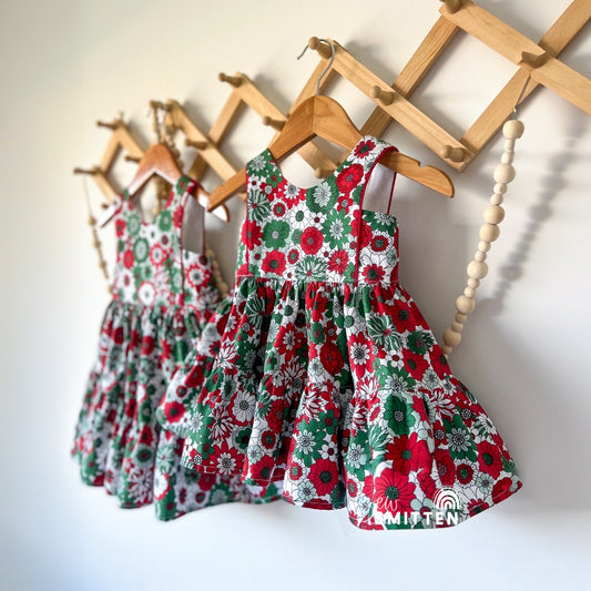 Beth Poppy Dress