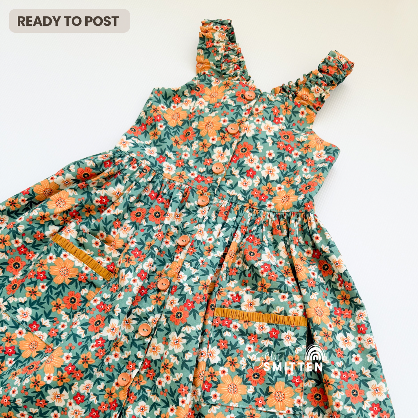 OOAK Clementine Dress - Ready to Post (Size 6)