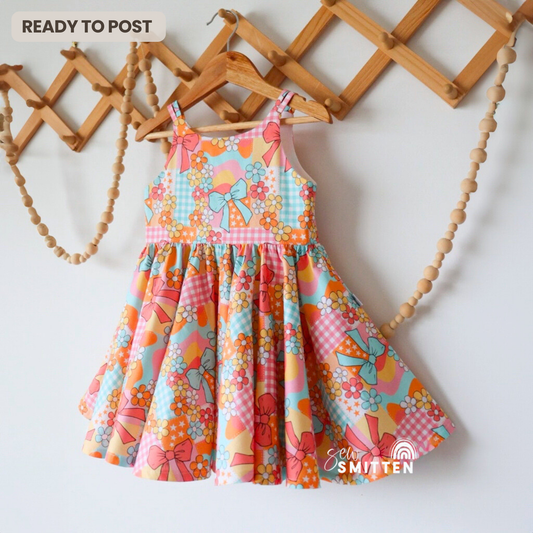 OOAK Freesia Dress - Ready to Post (Size 3)