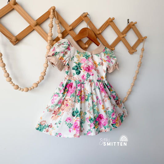 Pearl Olearia Dress