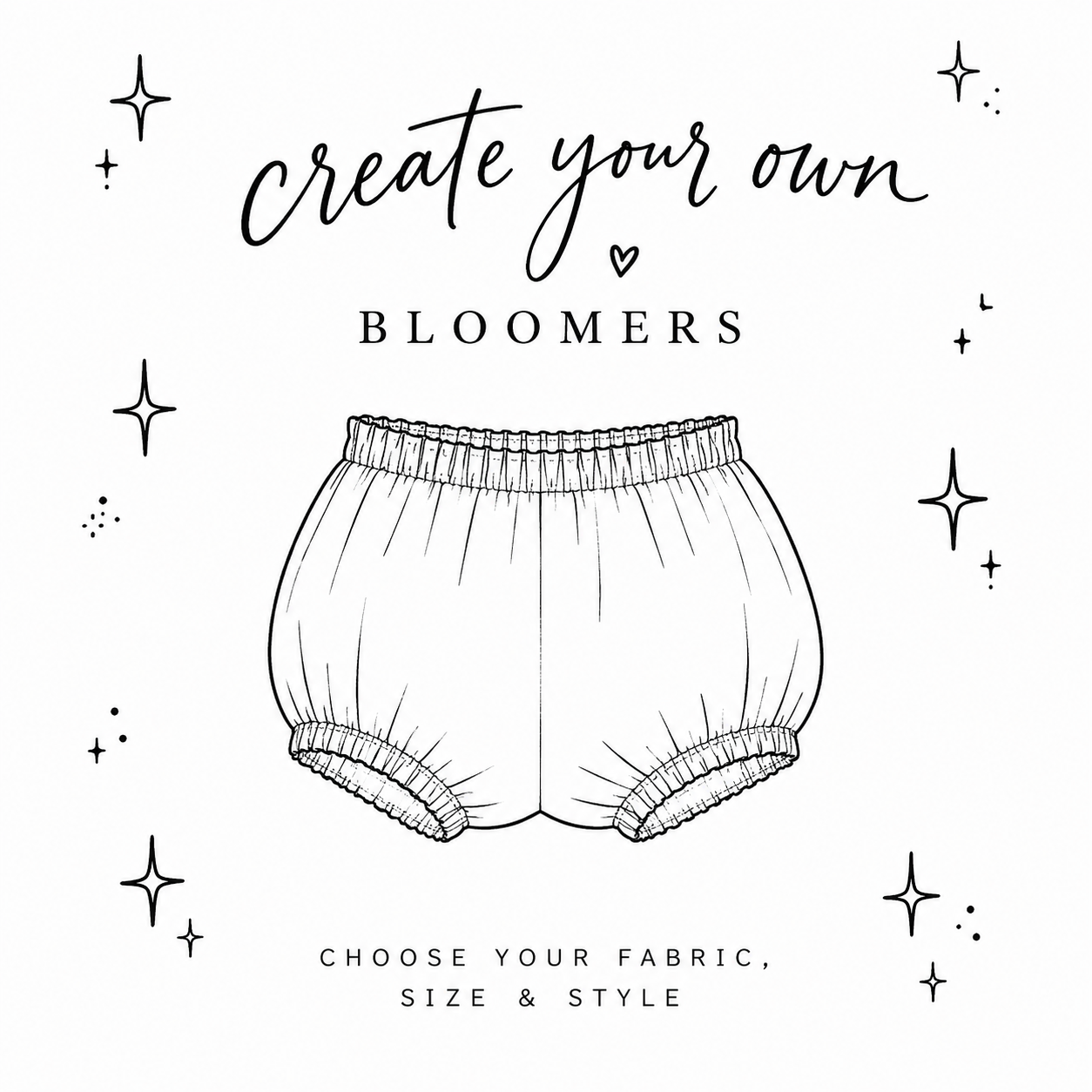 Create Your Own Bloomers