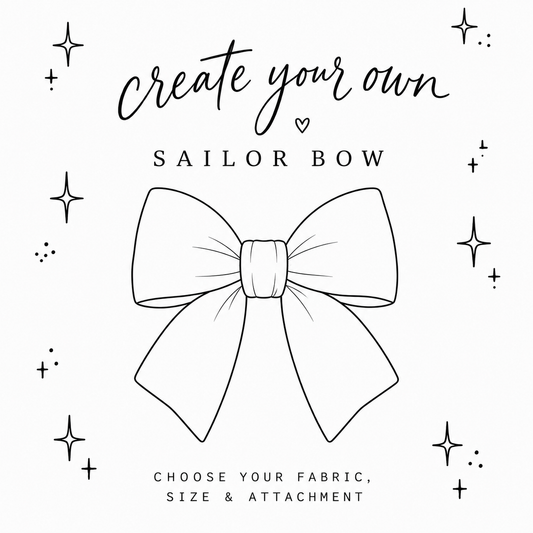Create Your Own Sailor Bow