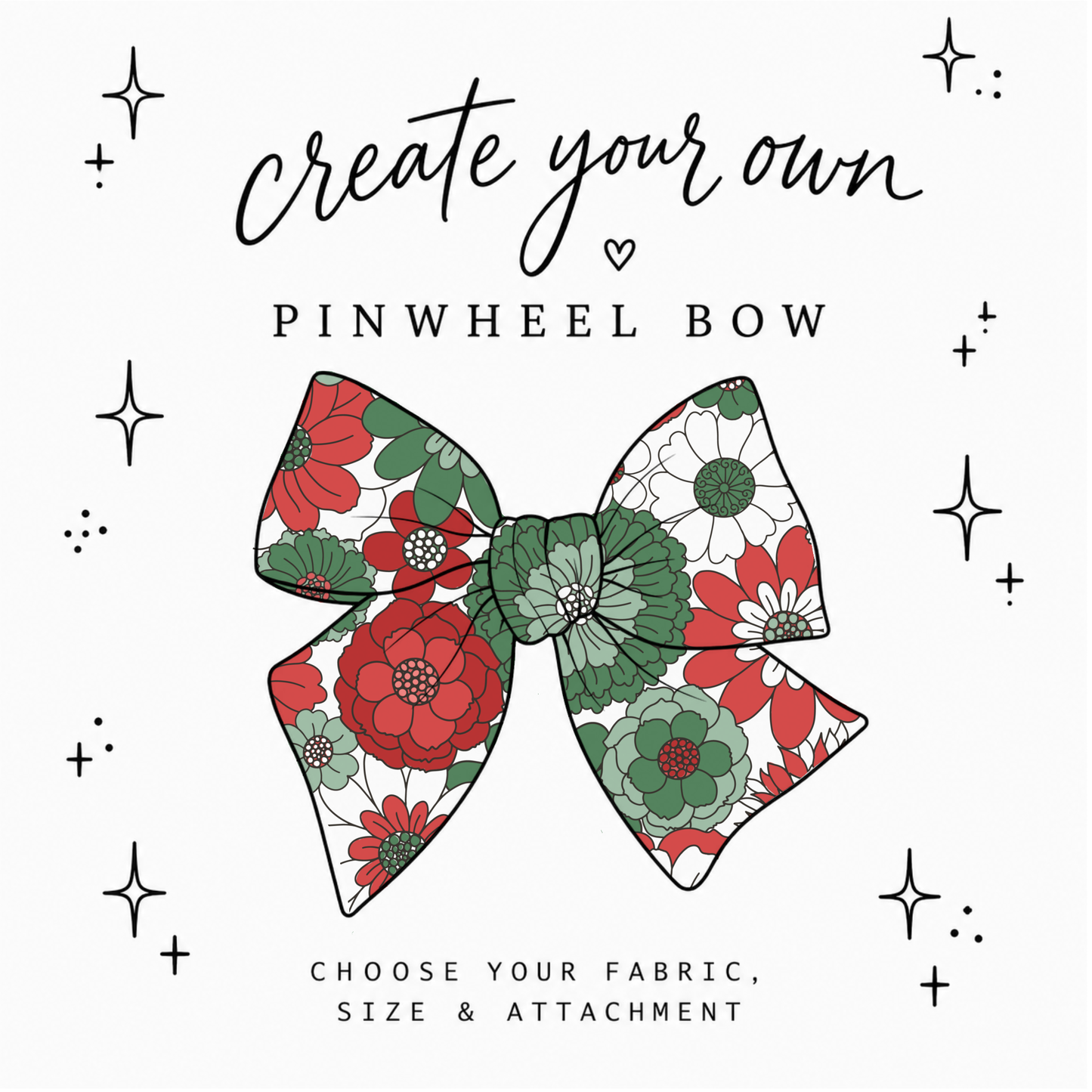 Create Your Own Pinwheel Bow