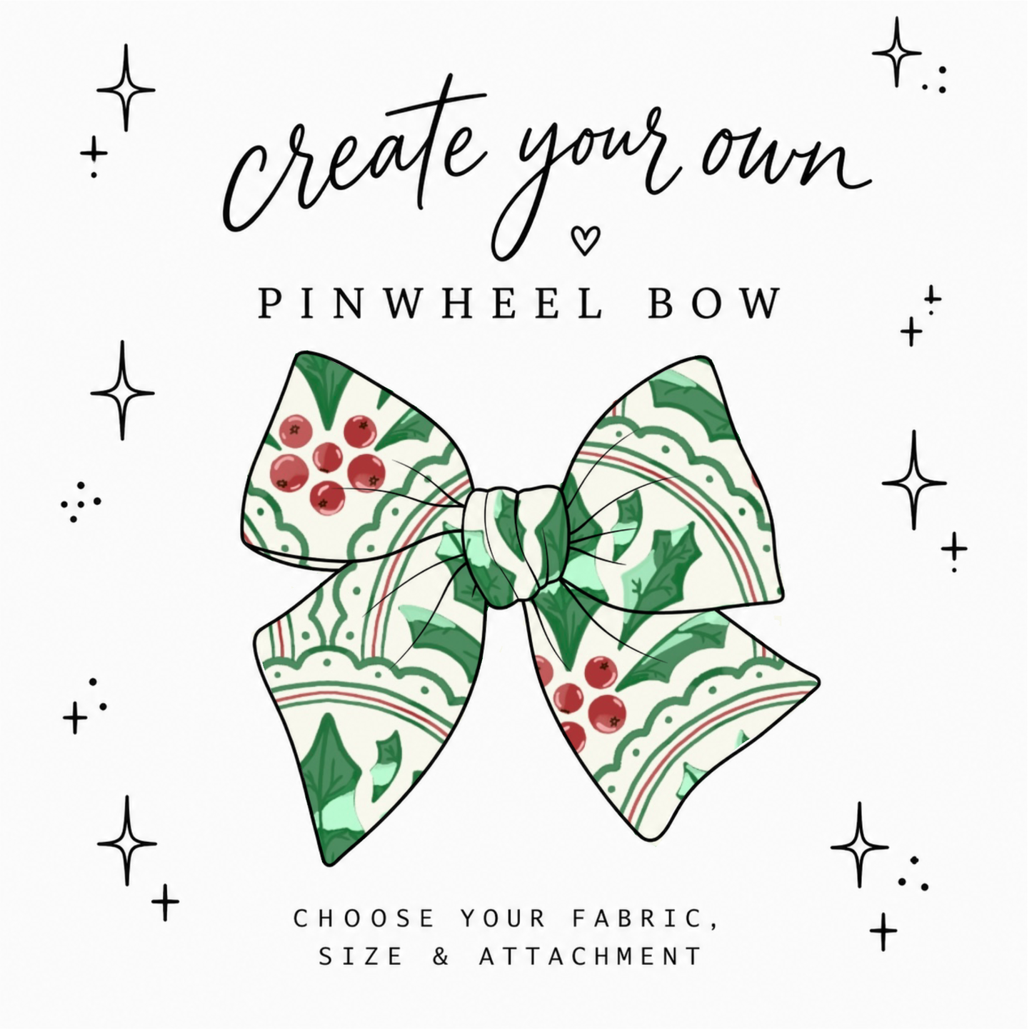 Create Your Own Pinwheel Bow
