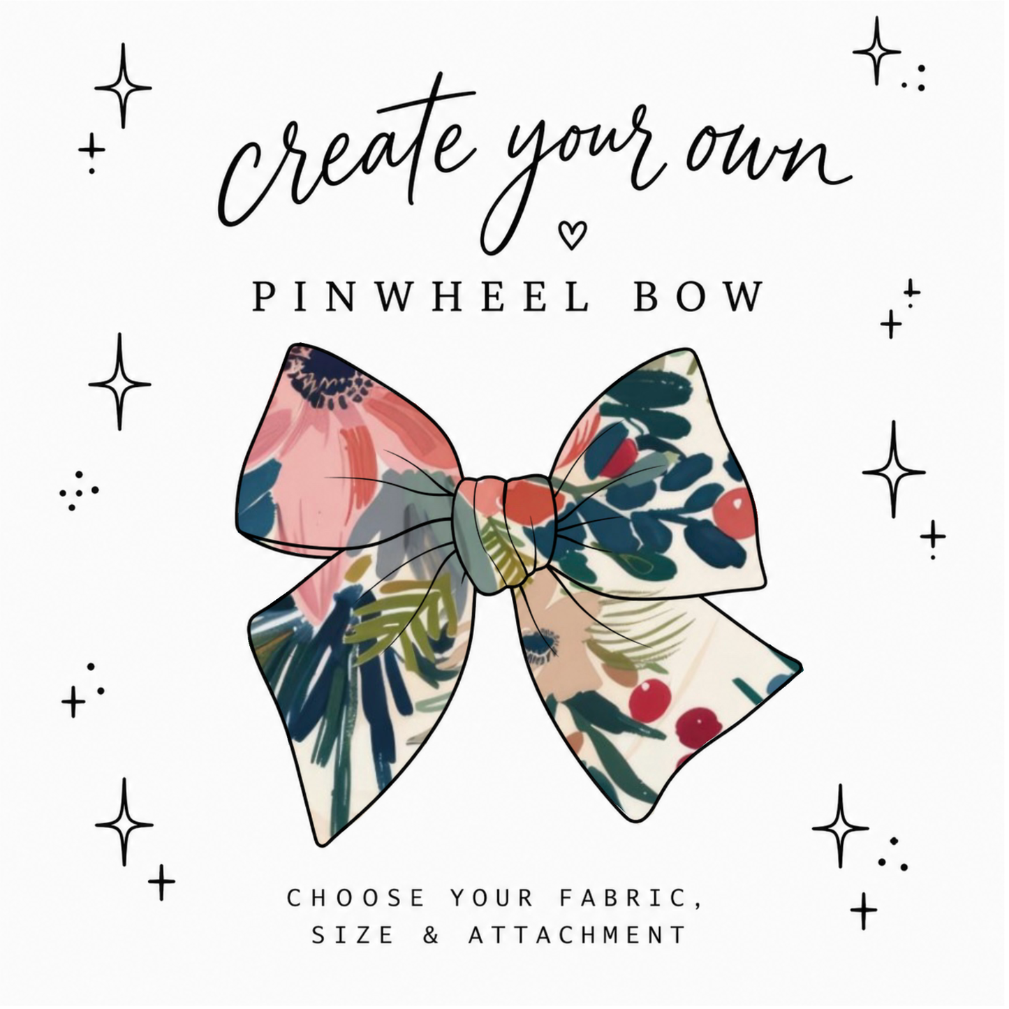 Create Your Own Pinwheel Bow