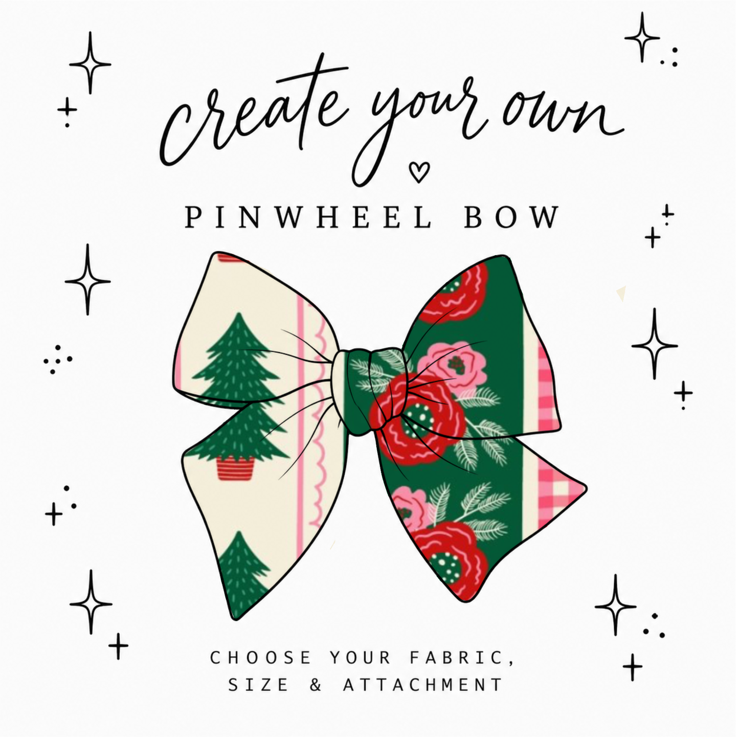 Create Your Own Pinwheel Bow