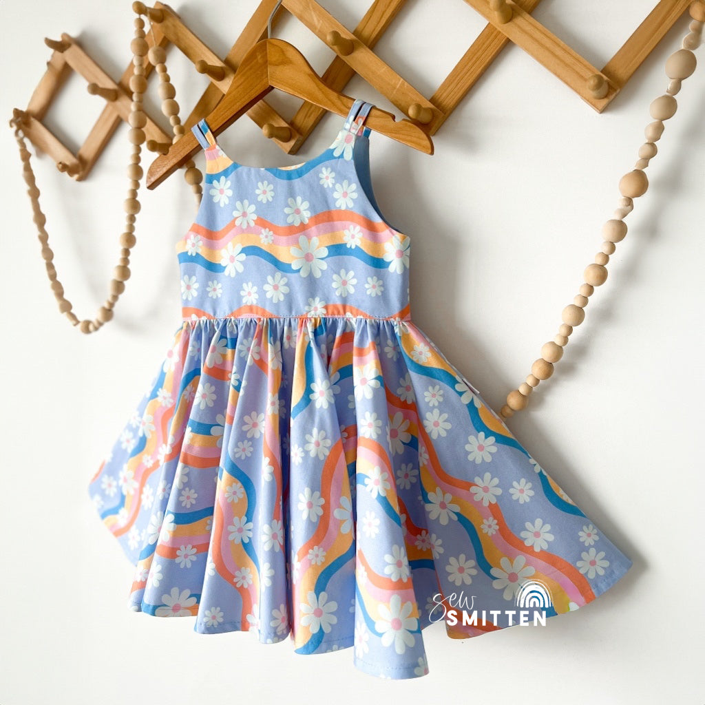 OOAK Freesia Dress - Ready to Post (Size 3)