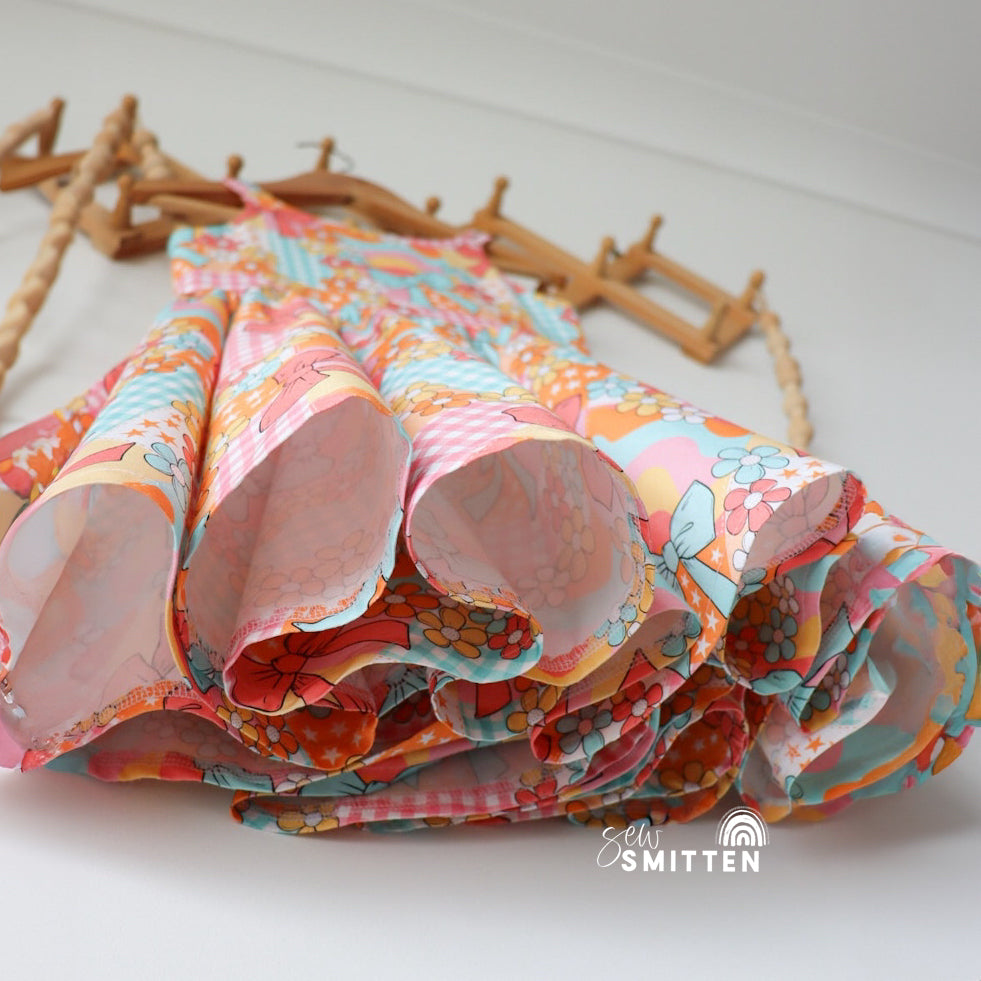 OOAK Freesia Dress - Ready to Post (Size 3)