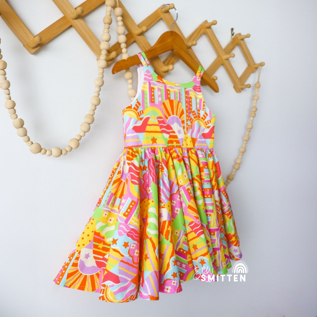 OOAK Freesia Dress - Ready to Post (Size 3)