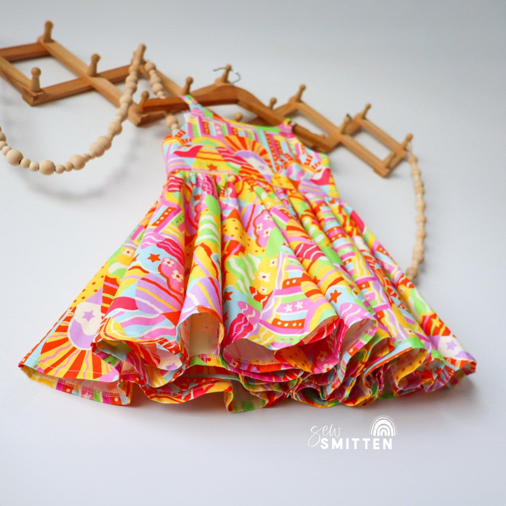 OOAK Freesia Dress - Ready to Post (Size 3)