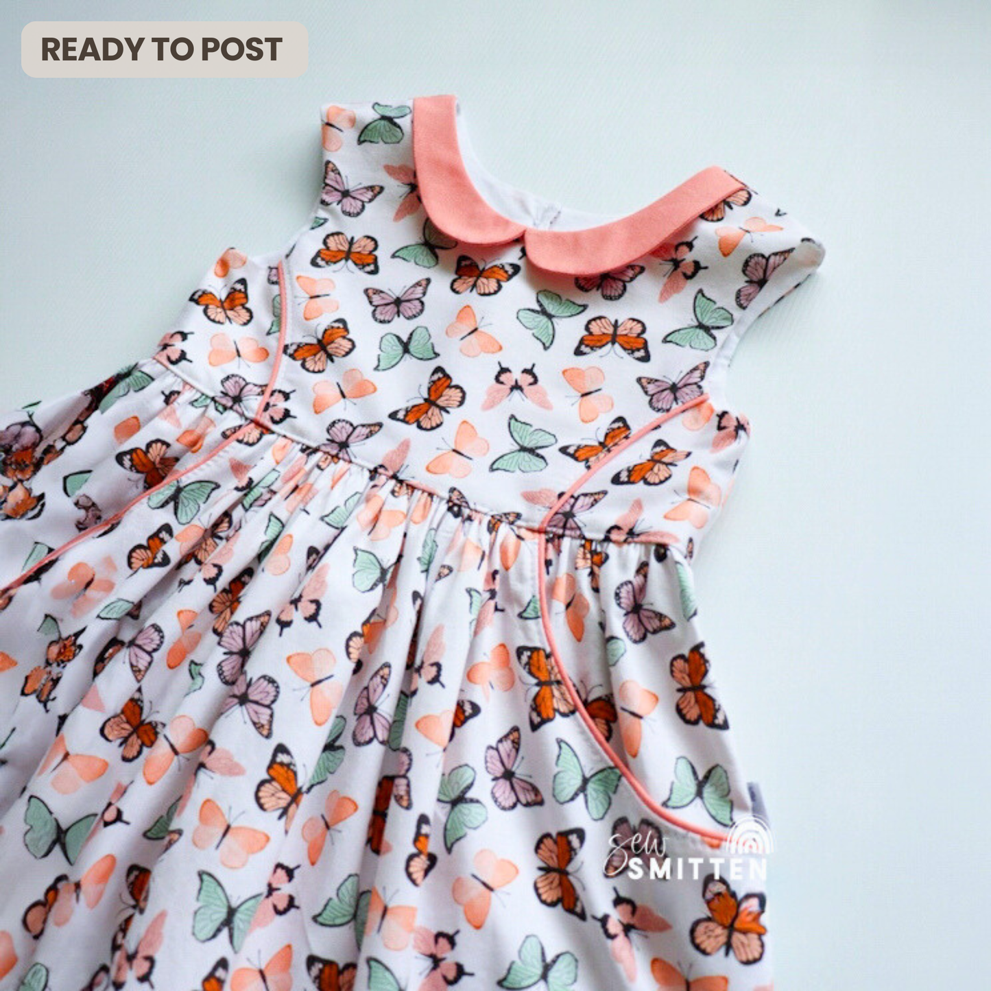 OOAK Posie Dress - Ready to Post (Size 4)