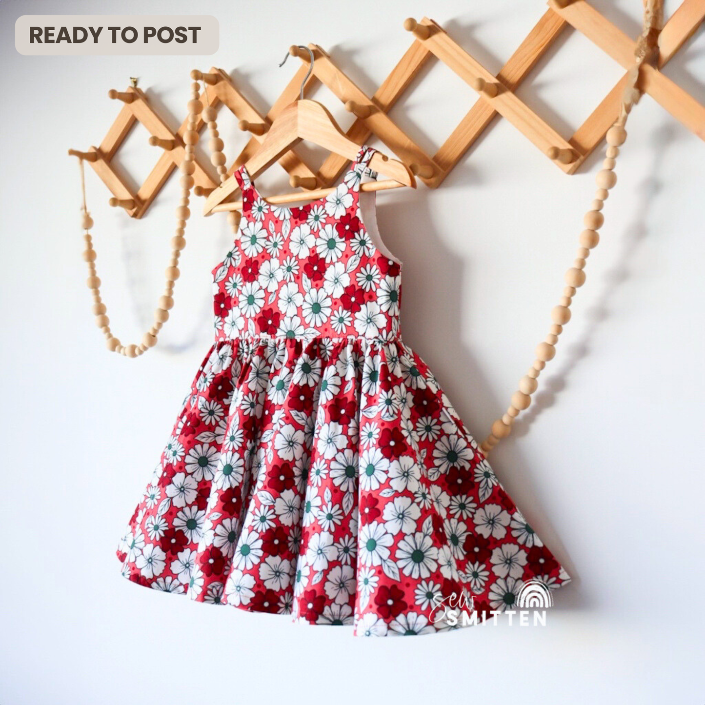 OOAK Freesia Dress - Ready to Post (Size 3)