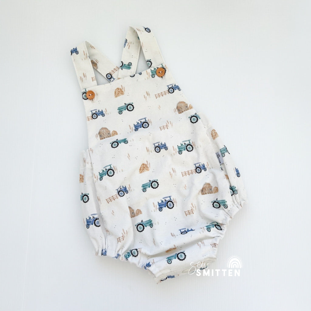 OOAK Buttercup Romper - Ready to Post (Size 1)
