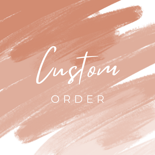 Custom Order for Nicole