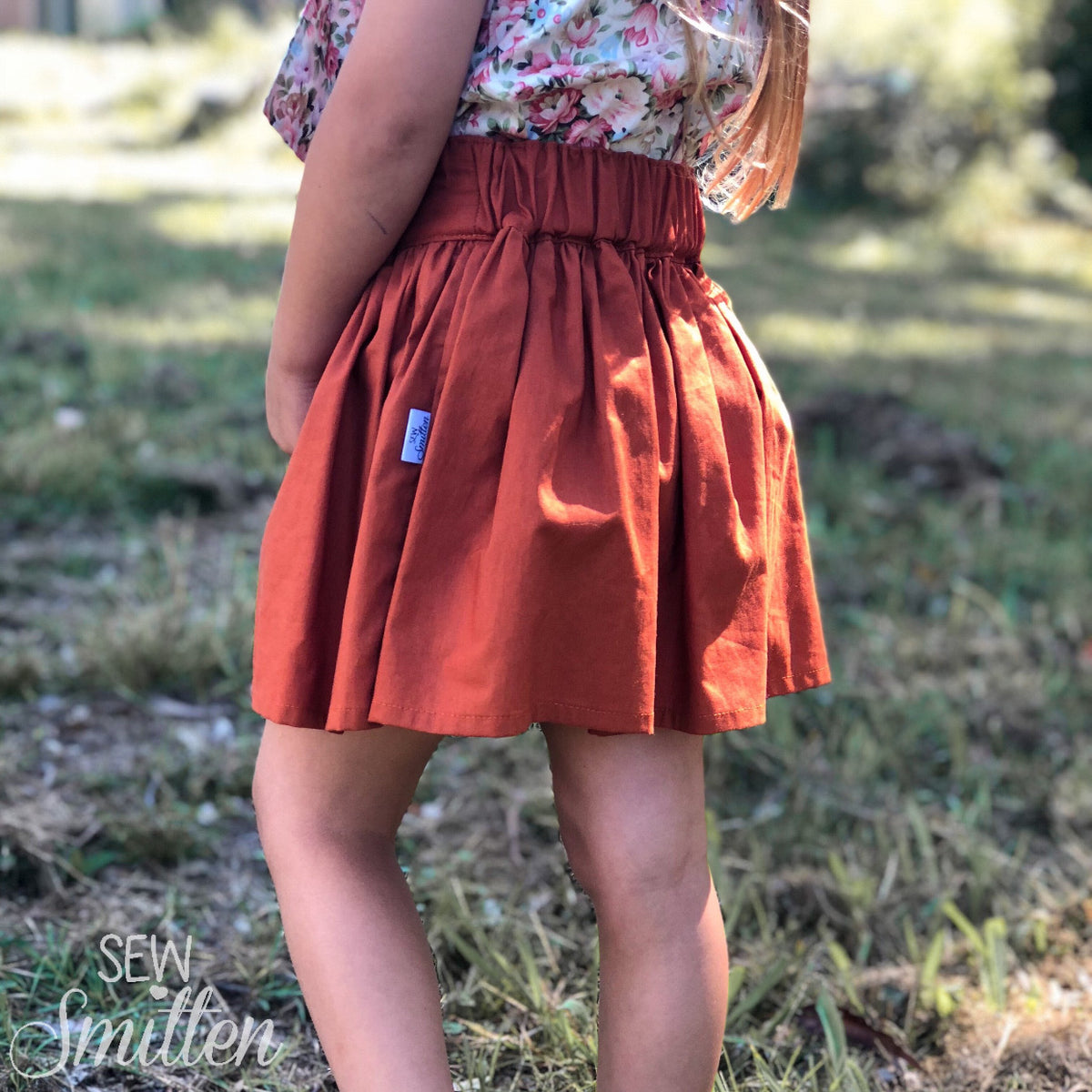Ginger Button Up Skirt