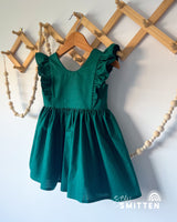Emerald Poppy Dress